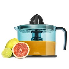 6 X CECOTEC ELECTRIC ORANGE JUICER ZITRUSEASY INOX. 40 W, STAINLESS STEEL FILTER, 1 LITRE BPA FREE DRUM, DOUBLE DIRECTION OF ROTATION, DOUBLE CONE AND DUST COVER - LOCATION 33C.