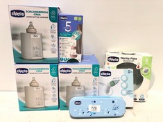 7 X CHICCO BABY SUPPLIES INCLUDING NASAL ASPIRATOR - LOCATION 38C.