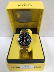 INVICTA 8926OB - MEN'S STAINLESS STEEL AUTOMATIC DIVER'S WATCH (WITH DATE DISPLAY).