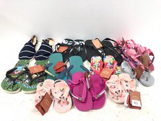 QUANTITY OF HAVAIANAS VARIOUS MODELS AND SIZES INCLUDING MEN'S, WOMEN'S AND CHILDREN'S - LOCATION 51C.