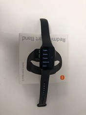 XIOAMI REDMI SMART BAND 2 SMARTWATCH IN BLACK. (WITH EXTRA DARK GREEN CASE AND STRAP. WITHOUT CHARGER, SCRATCH ON SCREEN) [JPTZ5117]