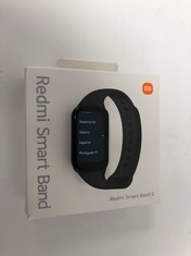 XIAOMI REDMI SMART BAND 2 SMARTWATCH IN BLACK (WITH BOX, CHARGER AND GREEN AND BLACK STRAPS, SMALL SCRATCHES ON THE SCREEN) [JPTZ5127]