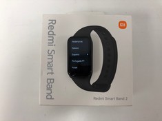 XIAOMI REDMI SMART BAND 2 SMARTWATCH IN BLACK. (WITH BOX AND CHARGER. WITHOUT STRAP) [JPTZ5126]