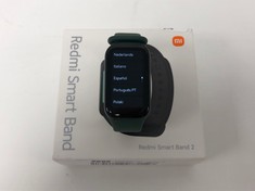 XIAOMI REDMI SMART BAND 2 SMARTWATCH IN BLACK/GREEN. (WITH BOX AND CHARGER) [JPTZ5128]