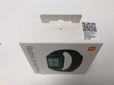 XIAOMI REDMI SMART BAND 2 SMARTWATCH IN BLACK (WITH BOX AND CHARGER). (SEALED UNIT). [JPTZ5122]