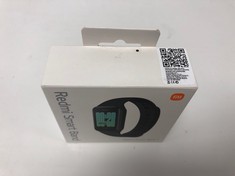 XIAOMI REDMI SMART BAND 2 SMARTWATCH IN BLACK (WITH BOX AND CHARGER). (SEALED UNIT). [JPTZ5119]