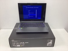 MSI STEALTH 16 MERCEDES AMG A13VG 1 TB SSD LAPTOP IN BLACK: MODEL NO 2699, INITIAL WINDOWS IN ENGLISH. KEYBOARD AND TOUCH MOUSE DOES NOT WORK (DRIV