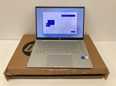 HP PAVILION 500 GB LAPTOP IN SILVER. (WITH CHARGER AND BOX, KEYBOARD WITH FOREIGN DISTRIBUTION // ENGLISH OPERATING SYSTEM LANGUAGE). I5-12500H 2.50GHZ, 16 GB RAM, [JPTZ505050].