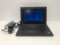 LENOVO THINKPAD T450 250 GB LAPTOP IN BLACK (WITH CHARGER WITHOUT BOX). INTEL CORE I5-5200U, 8 GB RAM, 14.0" SCREEN, INTEL(R) HD GRAPHICS 5500 [JPTZ5006].