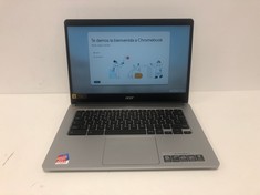 ACER CHROMEBOOK 314 LAPTOP IN SILVER (WITHOUT BOX AND CHARGER). [JPTZ5010]