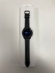 SAMSUNG WATCH 3 SMARTWATCH IN BLACK: MODEL NO SM-R845F (WITH BOX AND CHARGER) [JPTZ5019].