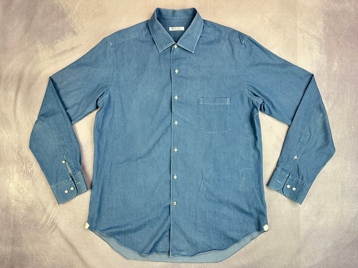 Loro Piana Long Sleeve Shirt - Size XXL/2XL (VAT only payable on Buyers Premium)