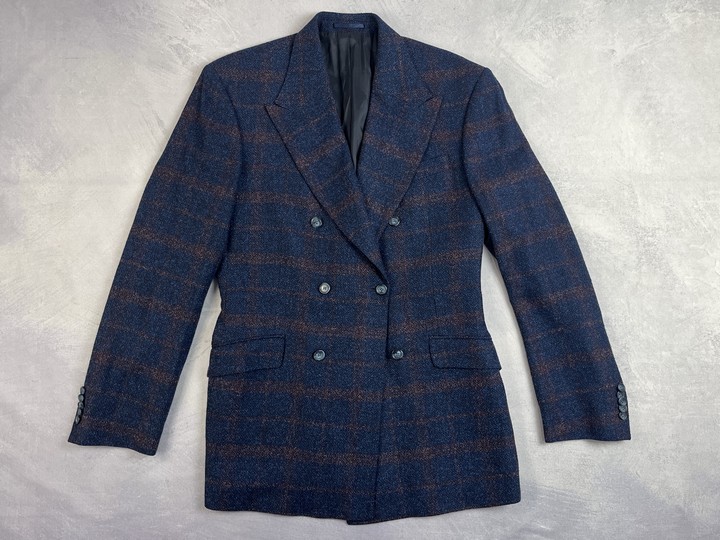 Kabiru Abu Custom Made Wool Jacket - Size Unknown Pit to Pit Measurement Approximately 21 Inches, Trousers 34W (VAT only payable on Buyers Premium)