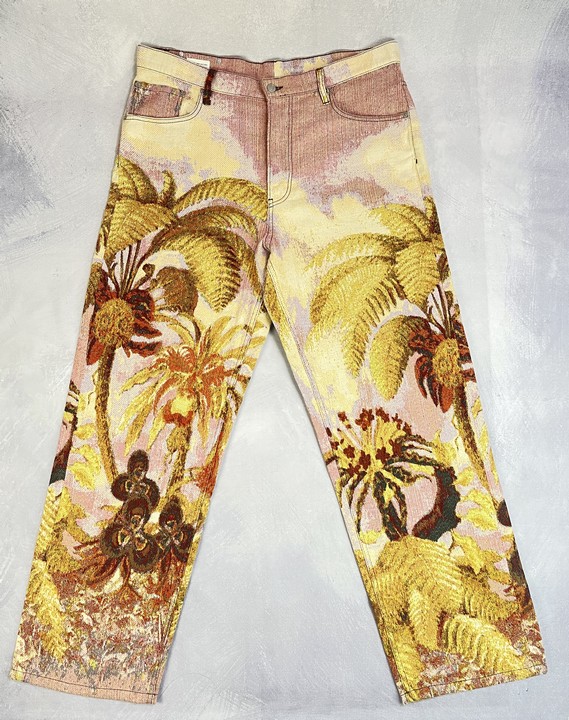 Dries Van Noten Floral Trousers - Size 36 (VAT only payable on Buyers Premium)