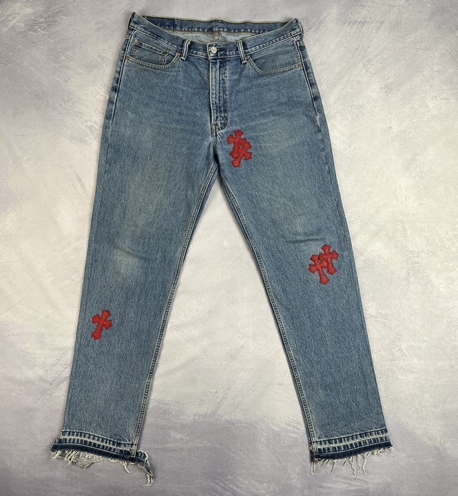 Chrome Hearts Jeans - Size 36/32 (VAT only payable on Buyers Premium)