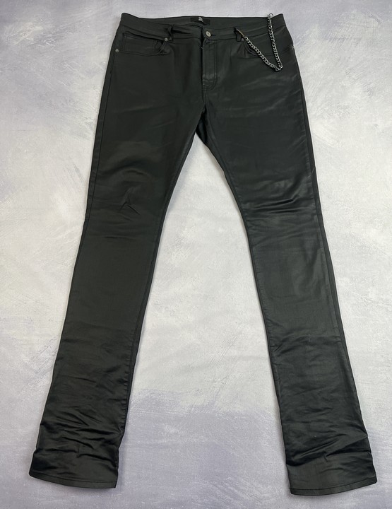 ADWOA Leather Trousers - Size 36 (VAT only payable on Buyers Premium)