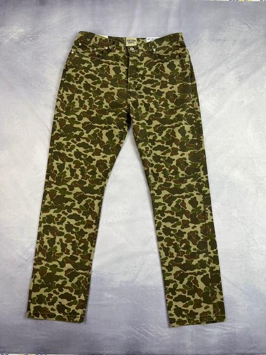 Gallery Dept Camo Jeans - Size 36 (VAT only payable on Buyers Premium)