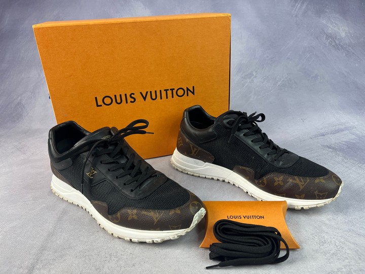 Louis Vuitton Run Away Sneakers With Box - Size 9.5 (VAT ONLY PAYABLE ON BUYERS PREMIUM)