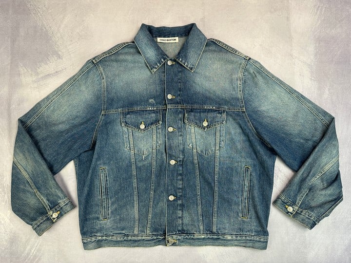Cole Buxton Denim Jacket - Size XL (VAT only payable on Buyers Premium)