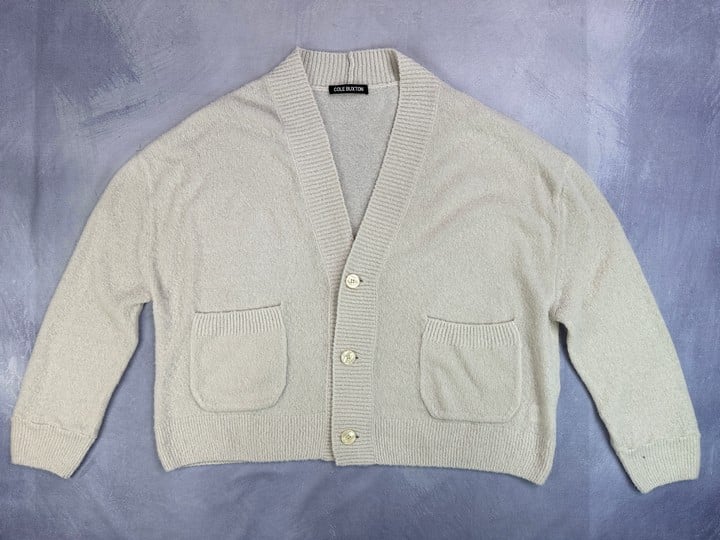 Cole Buxton Wool Cardigan - Size Unknown (VAT only payable on Buyers Premium)