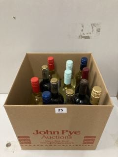12 X ASSORTED BOTTLES OF WINE INC ALTARIA SAUVIGNON BLANC (18+ AGE RESTRICTED ITEM I.D REQUIRED)