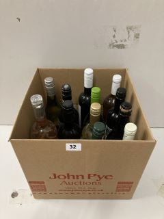 12 X ASSORTED BOTTLES OF WINE INC ATALAND MENDOZA (18+ AGE RESTRICTED ITEM I.D REQUIRED)