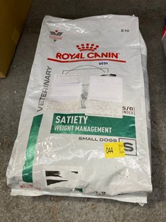 ROYAL CANIN SATIETY SMALL DOGS FOOD 8KG BBE: FEB 2025: LOCATION - H13