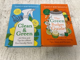 CLEAN & GREEN AND THE GREEN BUDGET GUIDE BOOKS BY NANCY BIRTWHISTLE: LOCATION - I11