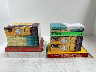 QTY OF ASSORTED BOOKS TO INCLUDE THE PRIORY OF THE ORANGE TREE BY SAMANTHA SHANNON: LOCATION - J3
