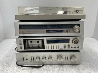 PIONEER STEREO TUNER TX - 410L TO INCLUDE PIONEER FG-SERVO AUTO-RETURN PL-100 AND PIONEER STEREO CASSETTE TAPE DECK CT - 300 AND PIONEER STEREO AMPLIFIER SA - 410: LOCATION - H 1