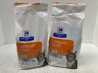 2 X DRY CAT FOOD URINARY CARE 3 KG BBE: JULY 2025: LOCATION - H 5