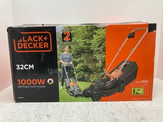 1000 W 32 CM ROTARY LAWN MOWER TO INCLUDE 10M POWER CORD: LOCATION - H 9