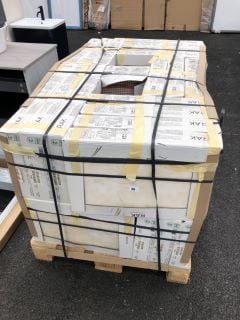 PALLET OF RAK 500 X 330MM CERAMIC WALL TILES IN BEIGE MARBLE APPROX 50M2 TOTAL - RRP £2258 (NOTE: HEAVY ITEM, SUITABLE MANPOWER & VEHICLE REQUIRED FOR COLLECTION): LOCATION - A2 (KERBSIDE PALLET DELI