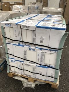 PALLET OF ROCA 350 X 110MM WHITE METRO STYLE WALL TILES APPROX 75M2 TOTAL - APPROX RRP £1800: LOCATION - A2 (KERBSIDE PALLET DELIVERY)