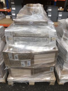 PALLET OF ASSORTED TILES TO INCLUDE 550MM2 PORCELAIN FLOOR TILES - APPROX RRP £2000 (NOTE: HEAVY ITEM, SUITABLE MANPOWER & VEHICLE REQUIRED FOR COLLECTION): LOCATION - B3 (KERBSIDE PALLET DELIVERY)