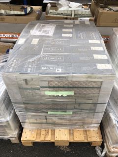 PALLET OF 500 X 250MM WALL TILES IN WHITE MARBLE EFFECT APPROX 58M2 - APPROX RRP £2640 (NOTE: HEAVY ITEM, SUITABLE MANPOWER & VEHICLE REQUIRED FOR COLLECTION): LOCATION - B4 (KERBSIDE PALLET DELIVERY
