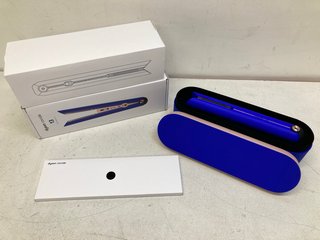 DYSON CORRALE CORD-FREE STRAIGHTENERS IN BLUE/BLUSH - MODEL HS07 - RRP £399: LOCATION - BOOTH