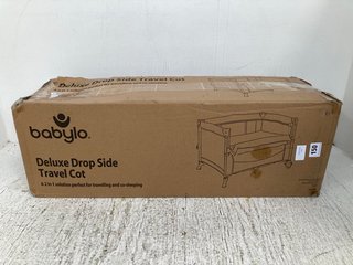 BABYLO DELUXE DROP SIDE TRAVEL COT: LOCATION - WA5