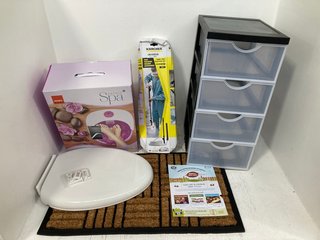 QTY OF ASSORTED HOUSEHOLD ITEMS TO INCLUDE SENSIO HOME LUXURY FOOT SPA: LOCATION - WA6