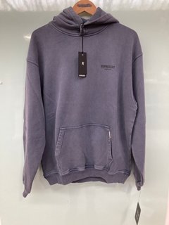 REPRESENT OWNERS CLUB HOODIE IN STORM - SIZE MEDIUM - RRP £160: LOCATION - BOOTH