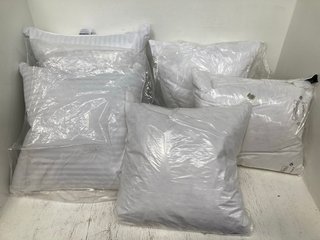 QTY OF ASSORTED JOHN LEWIS & PARTNERS INNER CUSHIONS TO INCLUDE HERBERT PARKINSON DUCK FEATHER FILLED INNER CUSHION: LOCATION - WA10
