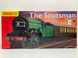 HORNBY THE SCOTSMAN ELECTRIC TRAIN SET - MODEL TT1001AM - RRP £249: LOCATION - BOOTH