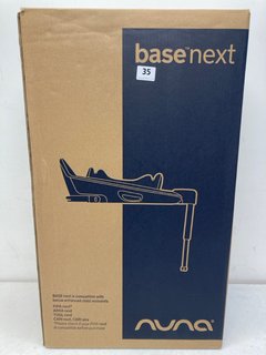 NUNA BASE NEXT ROTATING ISOFIX BASE IN CAVIAR(SEALED) - MODEL IF14900ACSGL - RRP £220: LOCATION - BOOTH