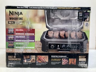 NINJA WOODFIRE PRO-XL ELECTRIC BBQ GRILL & SMOKER WITH SMART COOK SYSTEM - MODEL OG850UK - RRP £399: LOCATION - BOOTH