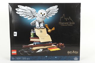 LEGO ICONS HARRY POTTER HOGWARTS COLLECTORS EDITION SET (SEALED) - MODEL 76391 - RRP £259: LOCATION - BOOTH
