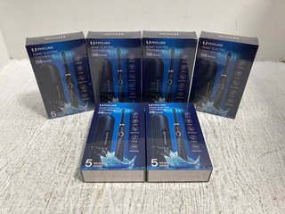 6 X U PHYLIAN SONIC ELECTRIC TOOTHBRUSHES H8 SERIES: LOCATION - WA1
