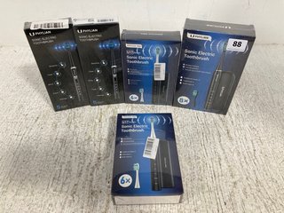 QTY OF ASSORTED ELECTRIC TOOTHBRUSHES TO INCLUDE SONIC ELECTRIC TOOTHBRUSH: LOCATION - WA2
