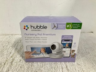 HUBBLE CONNECTED NURSERY PAL PREMIUM 5INCH SMART HD BABY MONITOR - RRP: £149.99: LOCATION - WA2