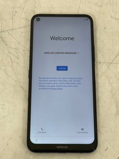 NOKIA 8.3 5G 64 GB SMARTPHONE (ORIGINAL RRP - £206) IN BLUE: MODEL NO TA-1251 (UNIT ONLY) [JPTM112801]
