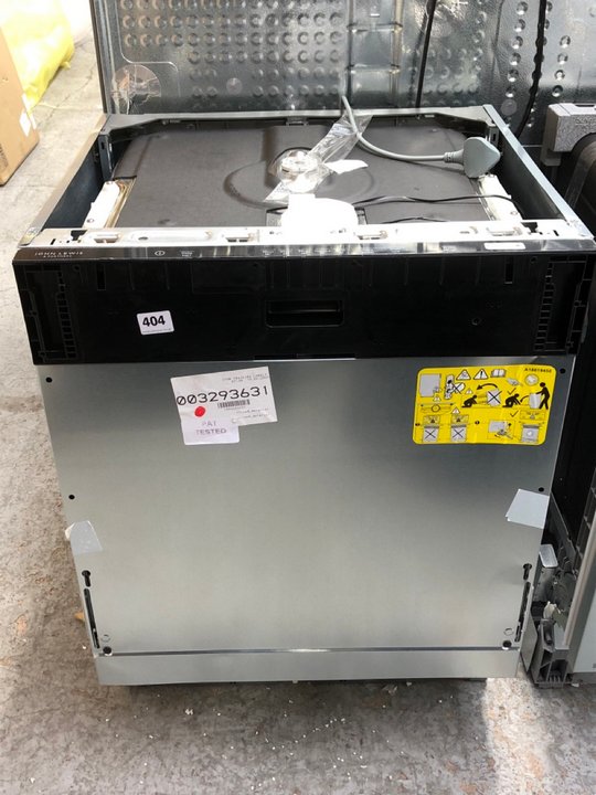 John Pye Auctions JOHN LEWIS & PARTNERS INTEGRATED DISHWASHER MODEL JLBIDW1419 RRP £499